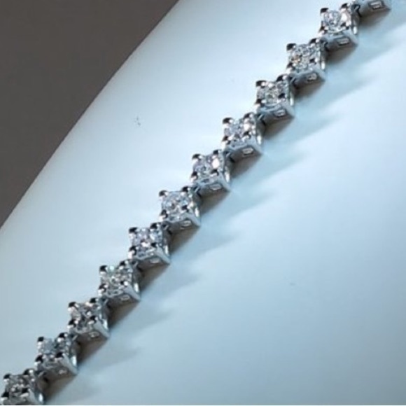 Super SALE Dimond Tennis Bracelet NEW stylish beautiful!perfect for the gift - Picture 2 of 9